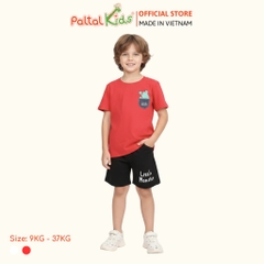 Đồ Bộ Đùi Hình In Xương Rồng Giả Túi Cotton Mỹ Bé Trai Cao Cấp - 025 2110