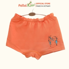 (CHE TÊN SẢN PHẨM) Lẻ 1 Quần Lót Dáng Đùi Cotton Màu Sắc Ngẫu Nhiên Bé Gái Cao Cấp - 027 7302