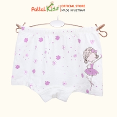 (CHE TÊN SẢN PHẨM) Lẻ 1 Quần Lót Dáng Đùi Cotton Màu Sắc Ngẫu Nhiên Bé Gái Cao Cấp - 027 7304 / 7401