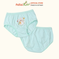 (CHE TÊN SẢN PHẨM) Lẻ 1 Quần Lót Dáng Tam Gíac Cotton Màu Sắc Ngẫu Nhiên Bé Gái Cao Cấp - 027 7341