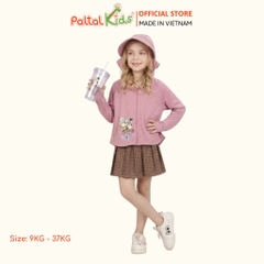 Áo Khoác Croptop Poly Chống Nắng Hình In Nhân Vật Hoạt Hình Bé Gái Cao Cấp - 311 4038