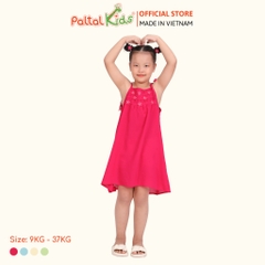 Đầm Dáng A Hai Dây Lanh Lạnh Cao Cấp - 252 8027