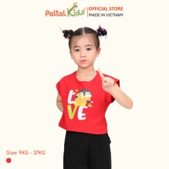Áo Croptop Cotton Mỹ Bé Gái Cao Cấp - 020 1369