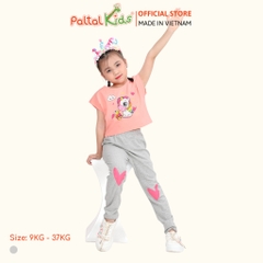 Quần Dài Cotton Borib Bé Gái Cao Cấp - 228 8051