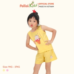 BST Mùa Hạ - Bộ Đùi Tay Ngắn Cotton Mỹ Bé Gái Cao Cấp - 025 2063