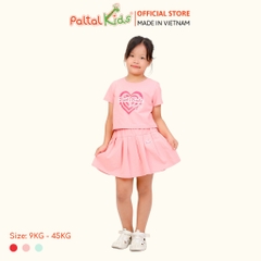 Set Áo Mix Chân Váy Cotton Mỹ Cao Cấp - 022 9203