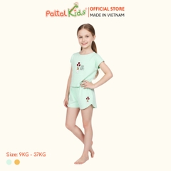 BST Mùa Hạ - Bộ Đùi Tay Ngắn Cotton Mỹ Bé Gái Cao Cấp - 025 2048