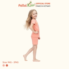 BST Mùa Xuân - Bộ Đùi Tay Ngắn Cotton Mỹ Bé Gái Cao Cấp - 025 2043