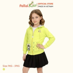 Áo Khoác Tai Thỏ CVC Bé Gái Cao Cấp - 401 4012