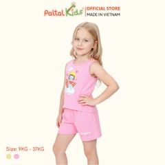 BST Mùa Hạ - Bộ Đùi Tay Ngắn Cotton Mỹ Bé Gái Cao Cấp - 025 5157