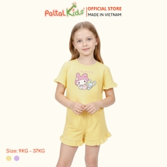 BST Mùa Xuân - Bộ Đùi Tay Ngắn Cotton Mỹ Bé Gái Cao Cấp - 025 5151