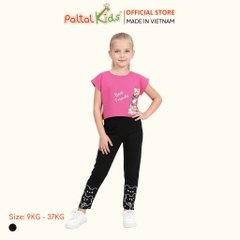 Quần Dài Cotton Borib Bé Gái Cao Cấp - 228 8055