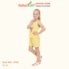 BST Mùa Hạ - Bộ Đùi Tay Ngắn Cotton Mỹ Bé Gái Cao Cấp - 025 2063