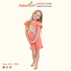 BST Mùa Xuân - Bộ Đùi Tay Ngắn Cotton Mỹ Bé Gái Cao Cấp - 025 2153