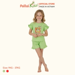 BST Mùa Xuân - Bộ Đùi Tay Ngắn Cotton Mỹ Bé Gái Cao Cấp - 025 2169