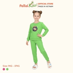 BST Mùa Đông - Bộ Dài Tay Dài Cotton Mỹ Bé Gái Cao Cấp - 023 6085