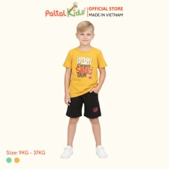 Đồ Bộ Đùi Hình In Quái Vật Cotton Mỹ Bé Trai Cao Cấp - 025 2111