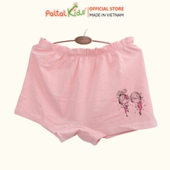 (CHE TÊN SẢN PHẨM) Lẻ 1 Quần Lót Dáng Đùi Cotton Màu Sắc Ngẫu Nhiên Bé Gái Cao Cấp - 027 7302