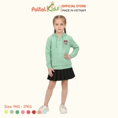 Áo Khoác Hình In Cô Gái Tóc Đỏ Cotton TC Chống Nắng Bé Gái Cao Cấp - 431 4029