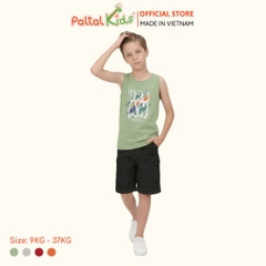 Áo Thun Sát Nách Hình In Urban Cotton Mỹ Bé Trai Cao Cấp - 020 1418