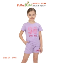 Đồ Bộ Đùi Cotton Mỹ Hình In 96 Bé Gái Cao Cấp - 025 2134
