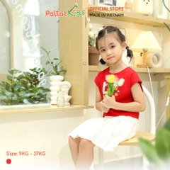 Áo Croptop Cotton Mỹ Bé Gái Cao Cấp - 020 1369