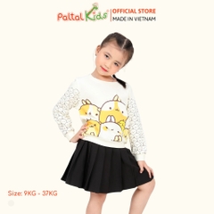 Áo Sweater Cotton Borib Bé Gái Cao Cấp - 020 1383