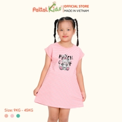 Đầm Dáng A Cánh Dơi Cotton Mỹ Cao Cấp - 02C 8024