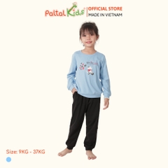 BST Mùa Đông - Đồ Bộ Tay Dài Cotton Borib Bé Gái Cao Cấp - 223 6046
