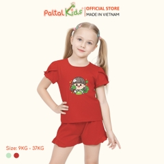 BST Mùa Xuân - Bộ Đùi Tay Ngắn Cotton Mỹ Bé Gái Cao Cấp - 025 2027