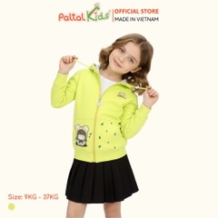 Áo Khoác Tai Thỏ CVC Bé Gái Cao Cấp - 401 4012