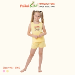 BST Mùa Hạ - Bộ Đùi Tay Ngắn Cotton Mỹ Bé Gái Cao Cấp - 025 2164