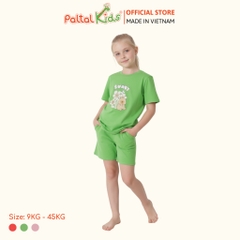 Đồ Bộ Đùi Form Rộng Hình In Capybara Cotton Mỹ Bé Gái Cao Cấp - 025 2159