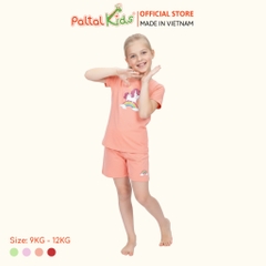 Đồ Bộ Đùi Cơ Bản Cotton Mỹ Bé Gái Cao Cấp - 025 2016 - Size 9