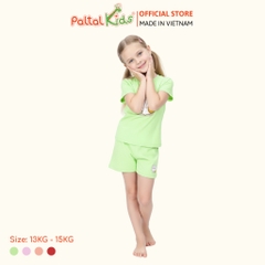 Đồ Bộ Đùi Cơ Bản Cotton Mỹ Bé Gái Cao Cấp - 025 2017 - Size 10