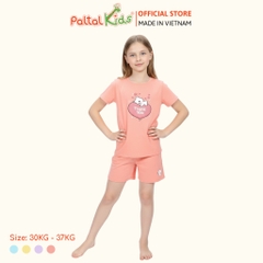 Đồ Bộ Đùi Cơ Bản Cotton Mỹ Bé Gái Cao Cấp - 025 2015 - Size 14
