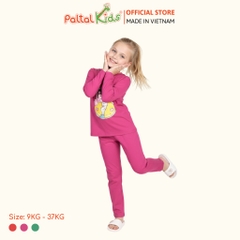 BST Mùa Đông - Đồ Bộ Tay Dài Cotton Mỹ Bé Gái Cao Cấp - 023 6021