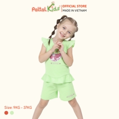 BST Mùa Hạ - Bộ Đùi Tay Ngắn Cotton Mỹ Bé Gái Cao Cấp - 025 2053