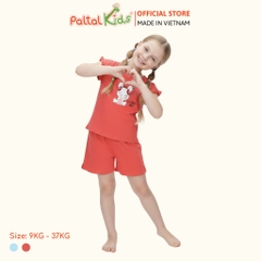 BST Mùa Hạ - Bộ Đùi Tay Ngắn Cotton Mỹ Bé Gái Cao Cấp - 025 2058