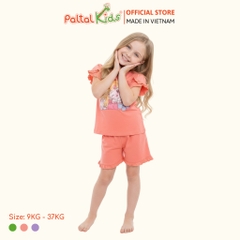 BST Mùa Xuân - Bộ Đùi Tay Ngắn Cotton Mỹ Bé Gái Cao Cấp - 025 2153