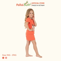 BST Mùa Xuân - Bộ Đùi Tay Ngắn Cotton Mỹ Bé Gái Cao Cấp - 025 2167