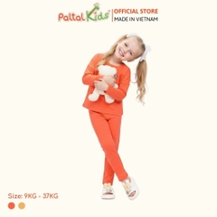 BST Mùa Đông - Bộ Dài Tay Dài Cotton Mỹ Bé Gái Cao Cấp - 023 6083