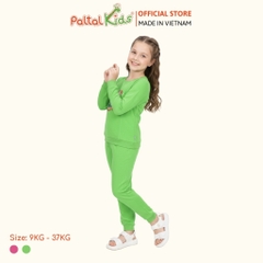 BST Mùa Đông - Bộ Dài Tay Dài Cotton Mỹ Bé Gái Cao Cấp - 023 6079