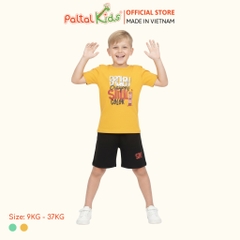 Đồ Bộ Đùi Hình In Quái Vật Cotton Mỹ Bé Trai Cao Cấp - 025 2111