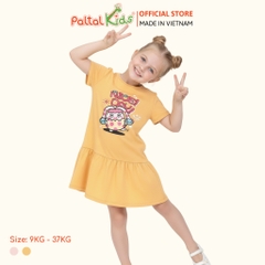 Đầm Dáng Đuôi Cá Cotton Mỹ Bé Gái Cao Cấp - 02C 8021