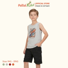 Áo Thun Sát Nách Hình In Urban Cotton Mỹ Bé Trai Cao Cấp - 020 1418