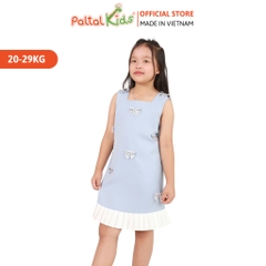 Đầm Dáng A Đuôi Cá Đính Nơ Lụa Nhung Cao Cấp - 26C 8037