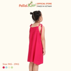 Đầm Dáng A Hai Dây Lanh Lạnh Cao Cấp - 252 8027