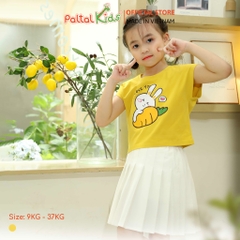 Áo Croptop Cotton Mỹ Bé Gái Cao Cấp - 020 1373