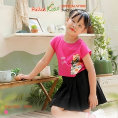 Áo Croptop Cotton Mỹ Bé Gái Cao Cấp - 020 1371